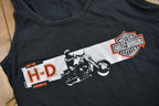 Vintage 1990s Harley Davidson Motorcycles Cancun Mexico Tank Top Shirt