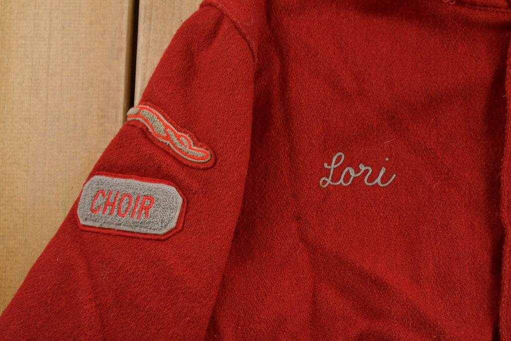Vintage 1980s East Delong Varsity Jacket