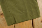 Vintage 1960s Military Army Cargo Field Trousers Olive Drab Pants Men's 35 x 31