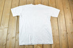Vintage 1990s Steam Engine Train Souvenir Single Stitch Graphic Print T-Shirt Made In USA