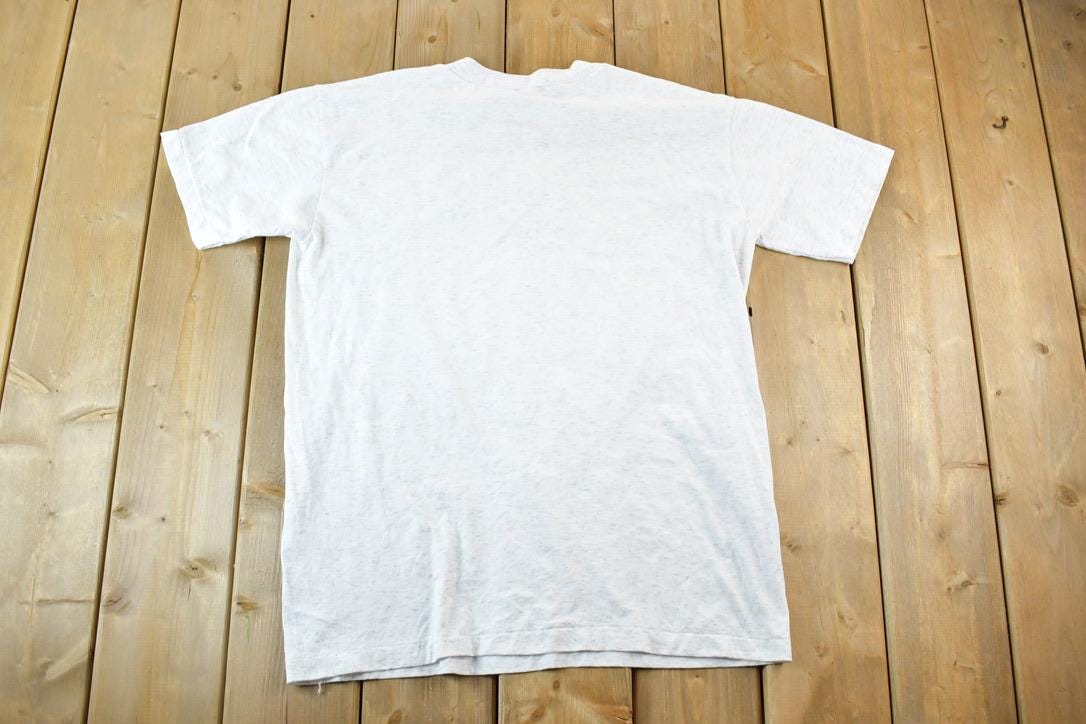 Vintage 1990s Steam Engine Train Souvenir Single Stitch Graphic Print T-Shirt Made In USA