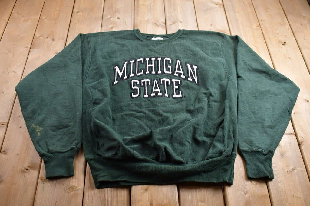 Vintage 1990s University Of Michigan State Collegiate Crewneck