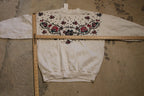 Vintage 1990s Flower Graphic Crewneck