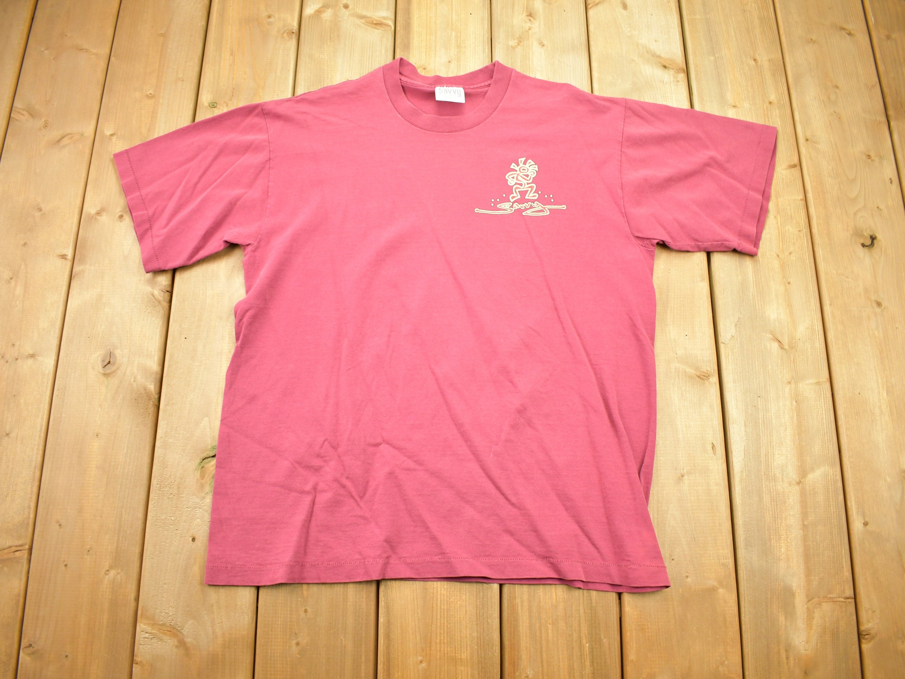 Vintage 1990s Savvy Single Stitch T-Shirt