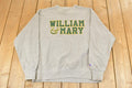 Vintage 1990s William & Mary University Collegiate Champion Reverse Weave Crewneck Sweatshirt Men's Large