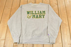 Vintage 1990s William & Mary University Collegiate Champion Reverse Weave Crewneck Sweatshirt Men's Large