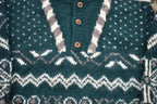 Vintage 1990s Glacier Bay Import Nordic Knit Crewneck Sweater