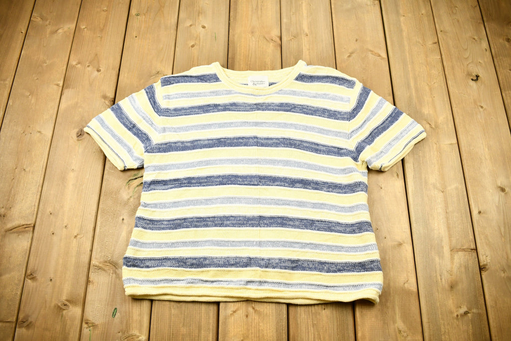 Vintage 1990s Christopher & Banks Short Sleeve Knitted Sweater