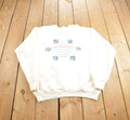 Vintage 1990s Funny Grandchildren Poem Crewneck Sweatshirt Made In USA