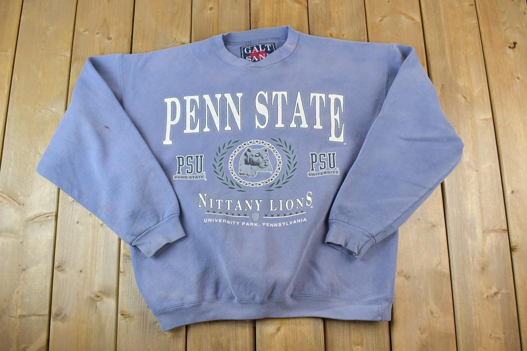 Vintage 1990s Penn State University Galt Sand Collegiate Crewneck