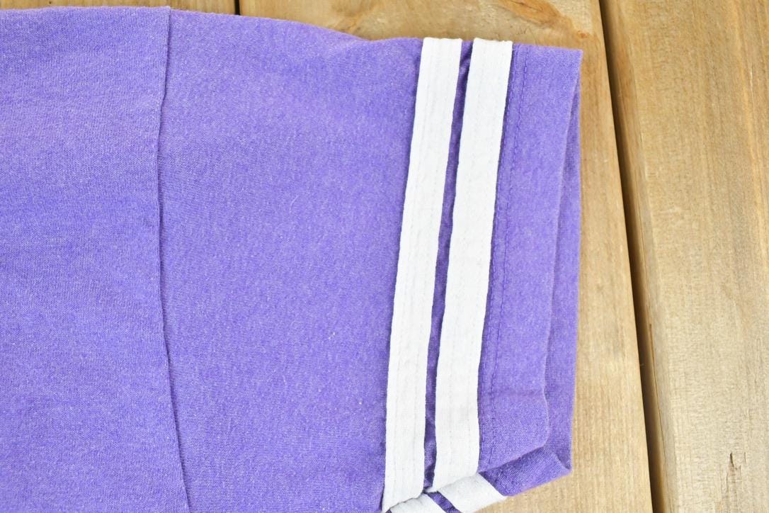 Vintage 1980s Montana Last Best Place Cropped Souvenir Single Stitch Graphic Print T-Shirt