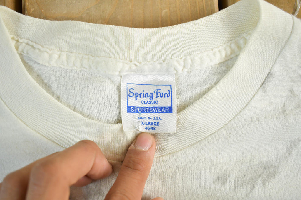 Vintage 1988 Metallica Graphic T-shirt Men's Medium