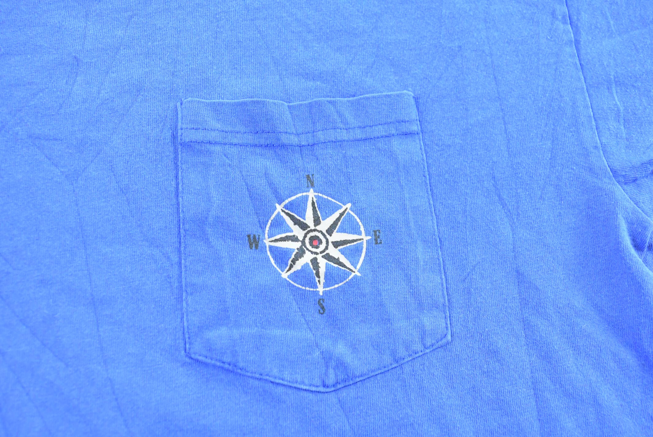 Vintage 1990s Make the Run Ski Pocket T-Shirt Men's XL / 90s Outdoors / Sports / Souvenir / Streetwear