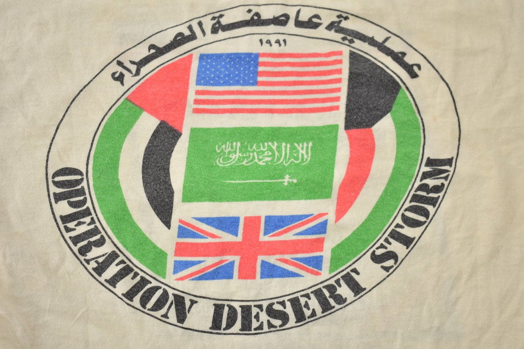 Vintage 1991 Operation Desert Storm Graphic T Shirt