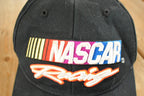 Vintage 1990s Nascar Racing Snapback Hat / 90's Embroidered Race Car Cap