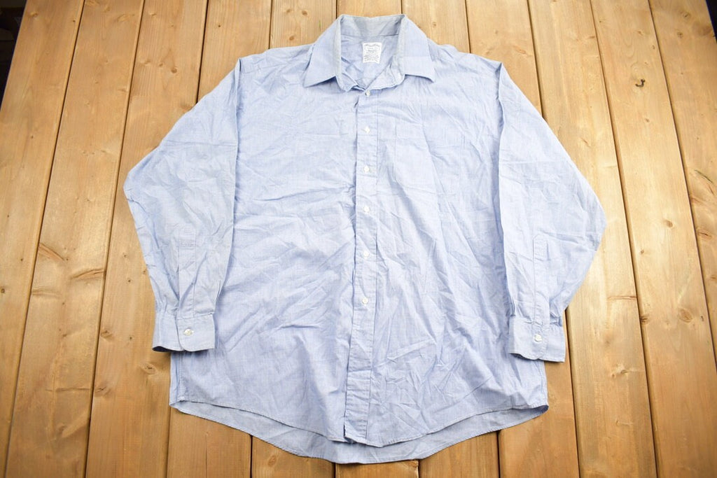 Vintage 1980s Brooks Brothers Made In USA Button Up Shirt