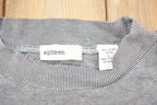 Vintage 1990s Eighteen Striped Crewneck Sweatshirt