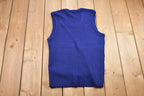 Vintage Knitted Wool Sweater Vest