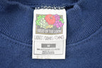 Vintage 1990s Blank Navy Blue Crewneck Sweatshirt