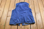 Vintage 1980s Stonebridge Denim Vest