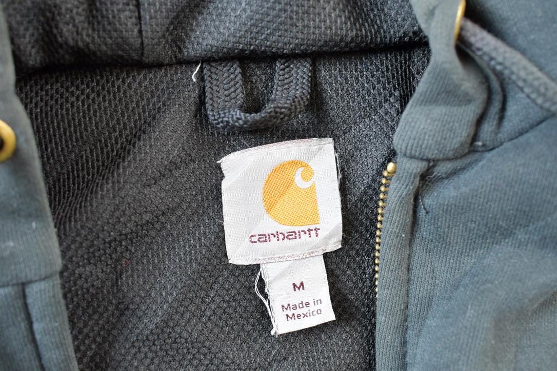 Vintage Y2K Carhartt Thermal Lined Heavy Weight Rain Defender Zip Up Hoodie