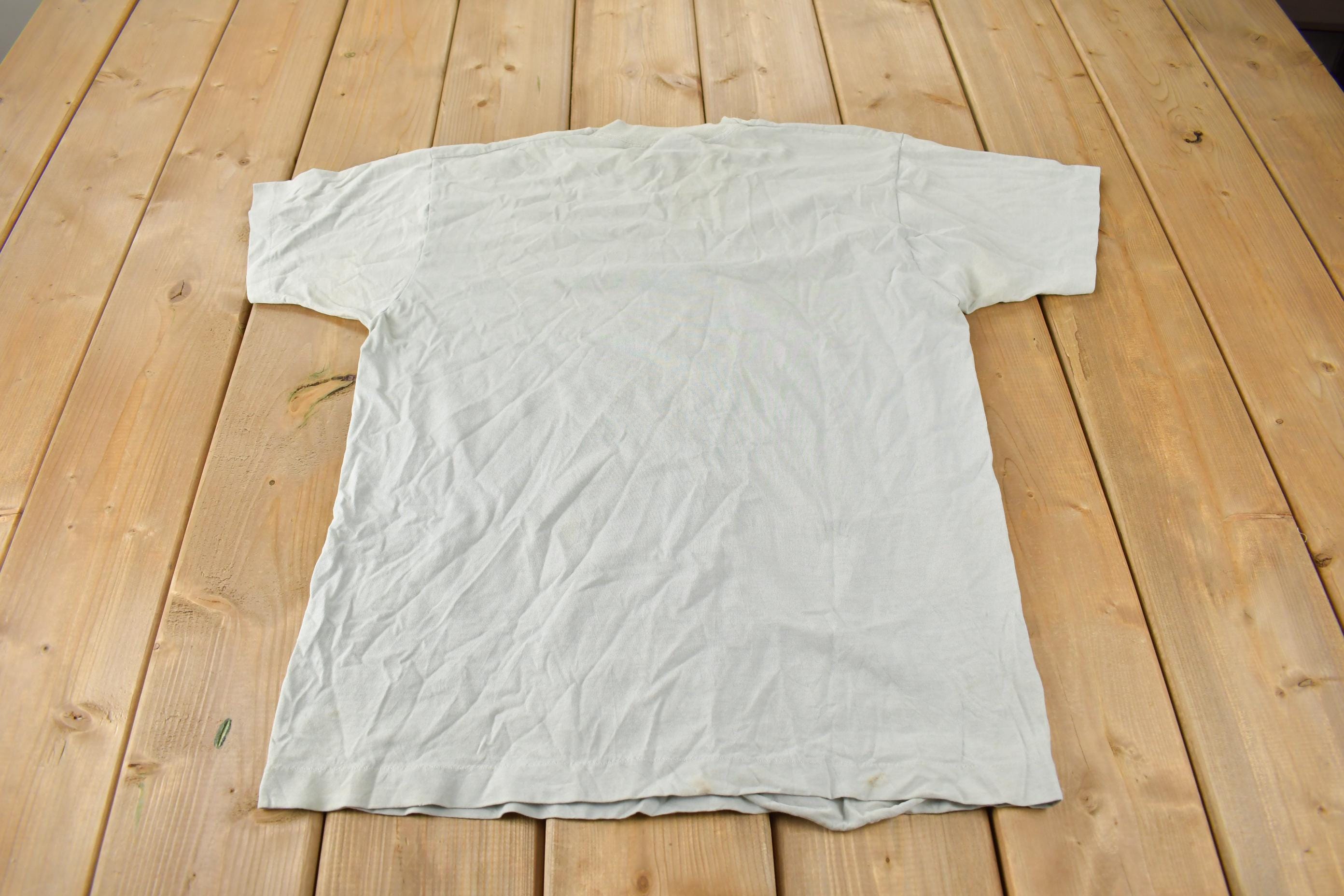 Vintage 1990s Jack's Shack Rice River Souvenir Travel T Shirt Made In USA