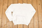 Vintage 1990s Florida Embroidered Palms Crewneck Sweatshirt Men's L