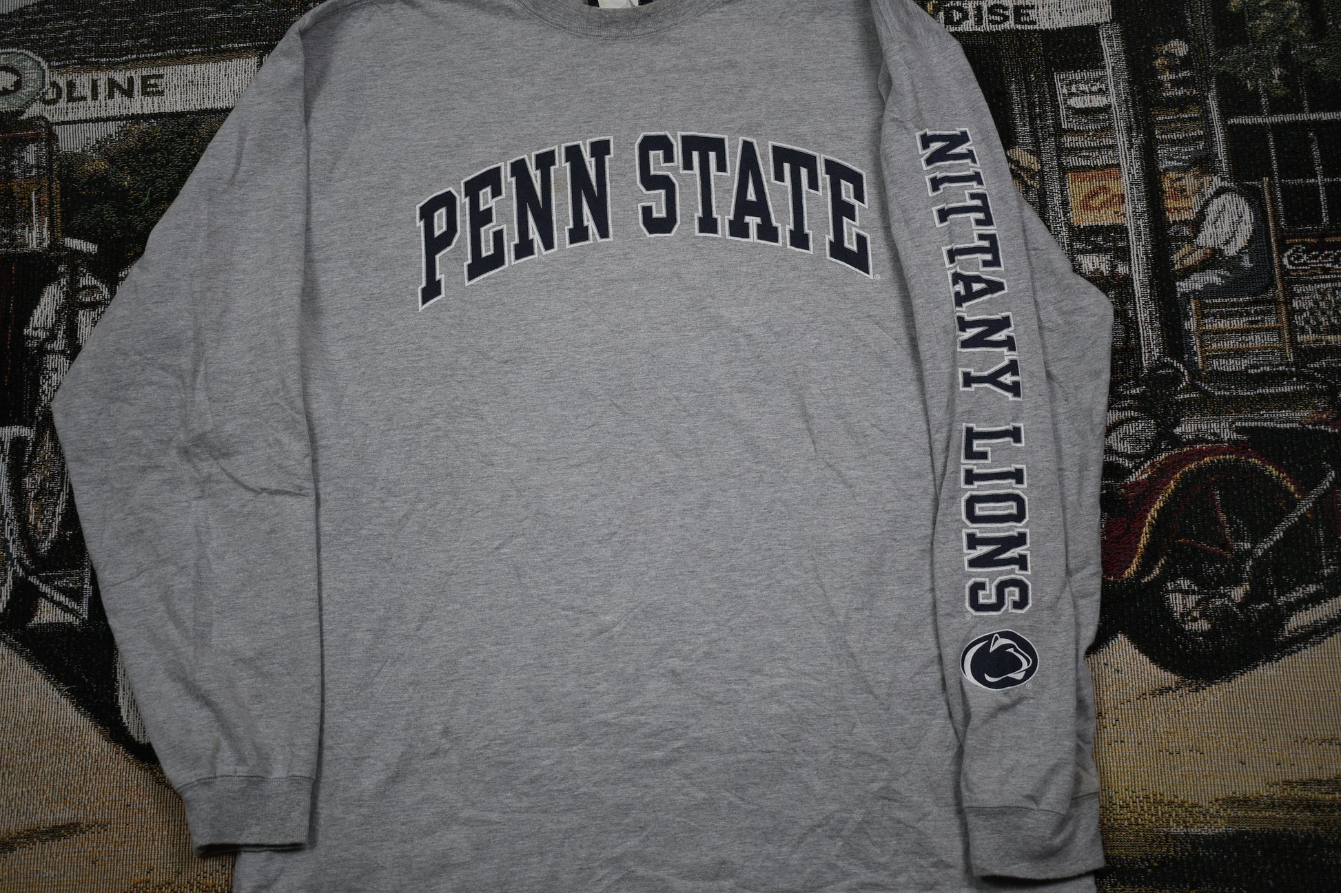 Vintage 1990s Penn State University Nittany Lions Long Sleeve T Shirt / NCAA T Shirt / Sportswear / Penn State / Jansport