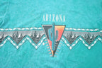 Vintage 1991 Arizona Cactus Double Sided Graphic T-Shirt