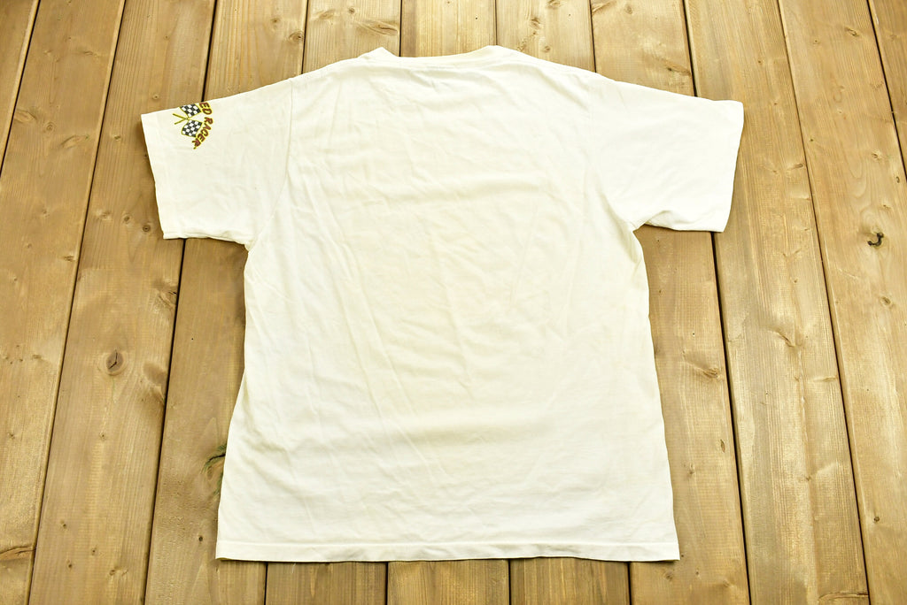 Vintage 1992 Speed Racer Cartoon Anime Graphic T-Shirt