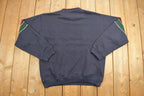 Vintage 1990s Bill Blass Striped Crewneck Sweatshirt /