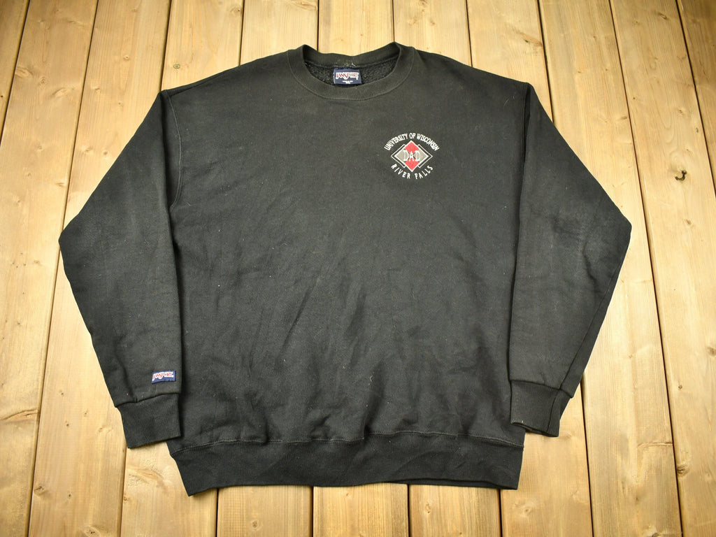 Vintage 1990s University of Wisconsin River Falls Dad Collegiate Crewneck