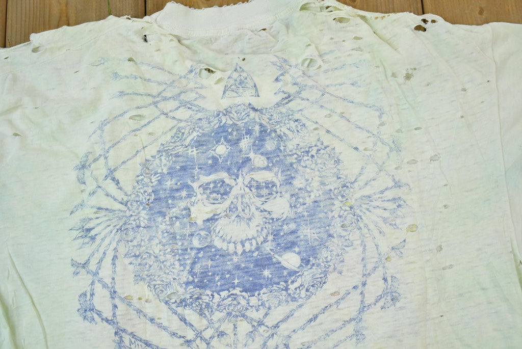 Vintage 1990s Distressed Psychedelic Single Stitch Graphic Band Tee T-Shirt