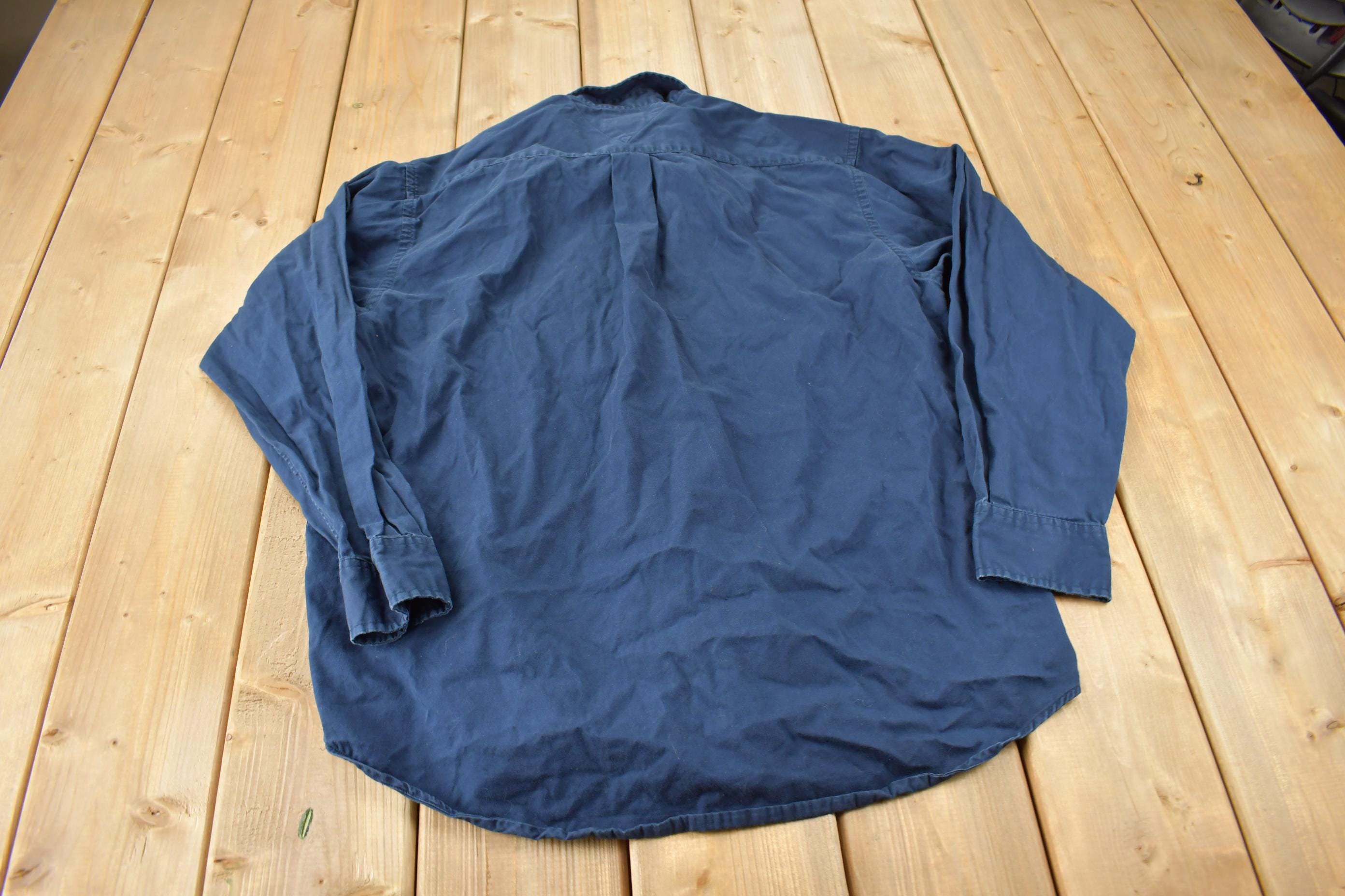 Vintage 1990s Tommy Hilfiger Small Logo Button Up Shirt