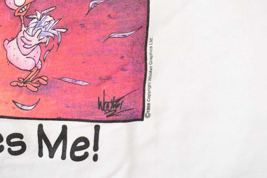 Vintage 1998 A Herd Of Laughter Souvenir Comedy T-Shirt Men's XL