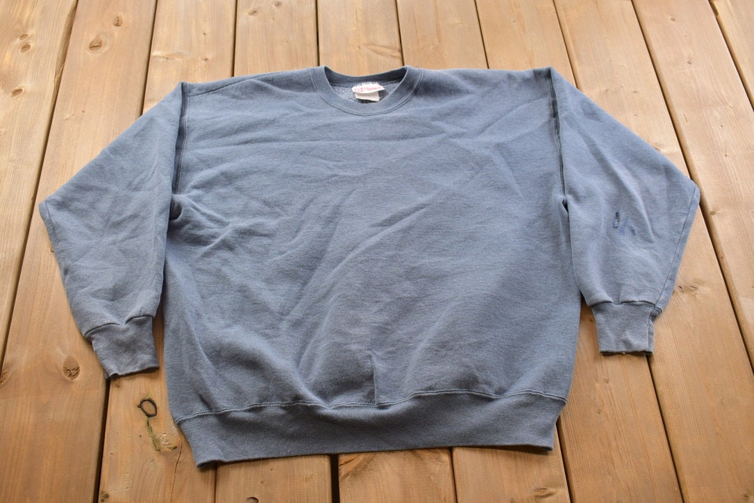 Vintage 1990s Blank Crewneck Sweatshirt