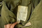 Vintage 1970s Distressed M-65 Military Field Coat Men's XL