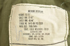 Vintage 1980 Military Army Sateen Field Jacket