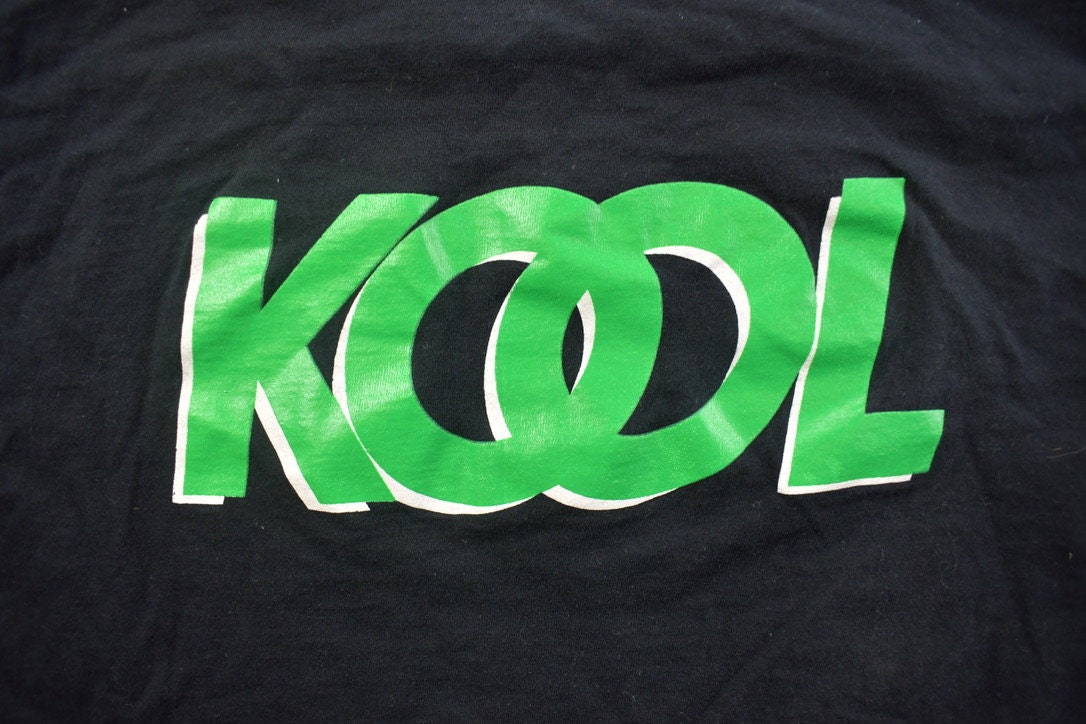 Vintage 1990s Kool Cigarettes Graphic T Shirt / Vintage T Shirt / Streetwear / Graphic Tee / Brand Tee / Advertisement Tee