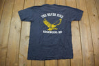 Vintage 1988 Harley Davidson Motorcycles The Silver Mine Edgewood MD Graphic T-Shirt /