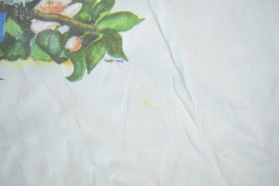 Vintage 1990s Eastern Blue Birds Graphic T-Shirt