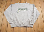 Vintage 1990s Green Bay Packers Embroidered NFL Football Crewneck Sweatshirt Made In USA