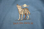 Vintage 1990s Sault Ste. Marie Wolf Crewneck Sweatshirt