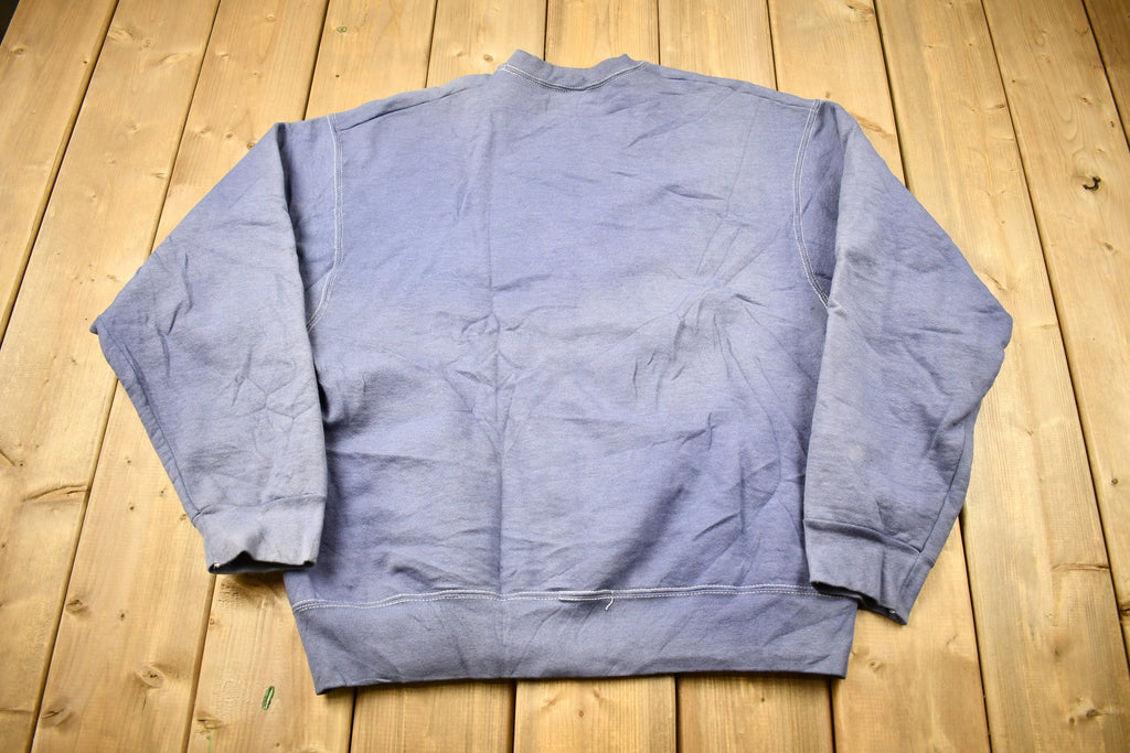 Vintage 1990s University of Indiana Hoosiers Faded Collegiate Crewneck