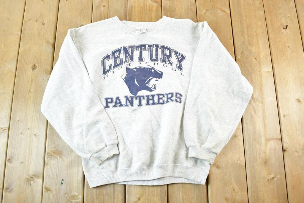 Vintage 1990s Century High School Panthers Crewneck Mens S