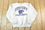 Vintage 1990s Century High School Panthers Crewneck Mens S