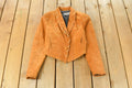 Vintage 1970s Contempo Casuals Leather Blazer Jacket Women's XS