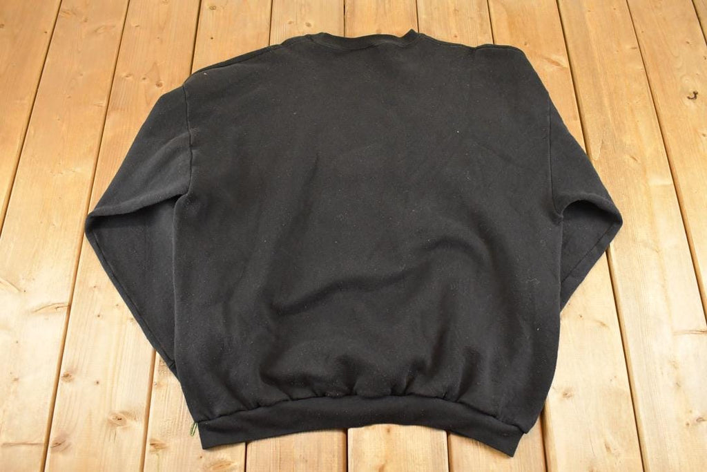 Vintage 1990s Logo 7 Baltimore Ravens Crewneck Sweatshirt Men's L XL / 90s NFL Football / Sportswear / Gridiron / Super Bowl