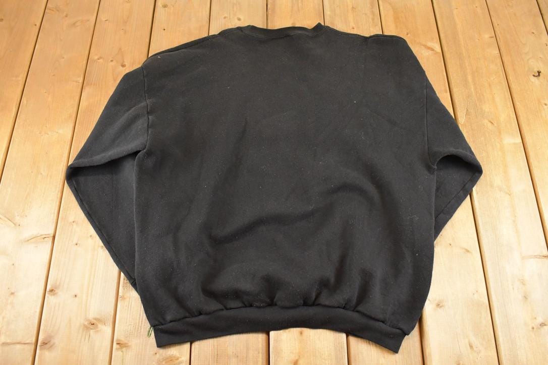 Vintage 1990s Logo 7 Baltimore Ravens Crewneck Sweatshirt Men's L XL / 90s NFL Football / Sportswear / Gridiron / Super Bowl