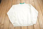 Vintage 1990s Sunflower Double Collar Crewneck Sweater